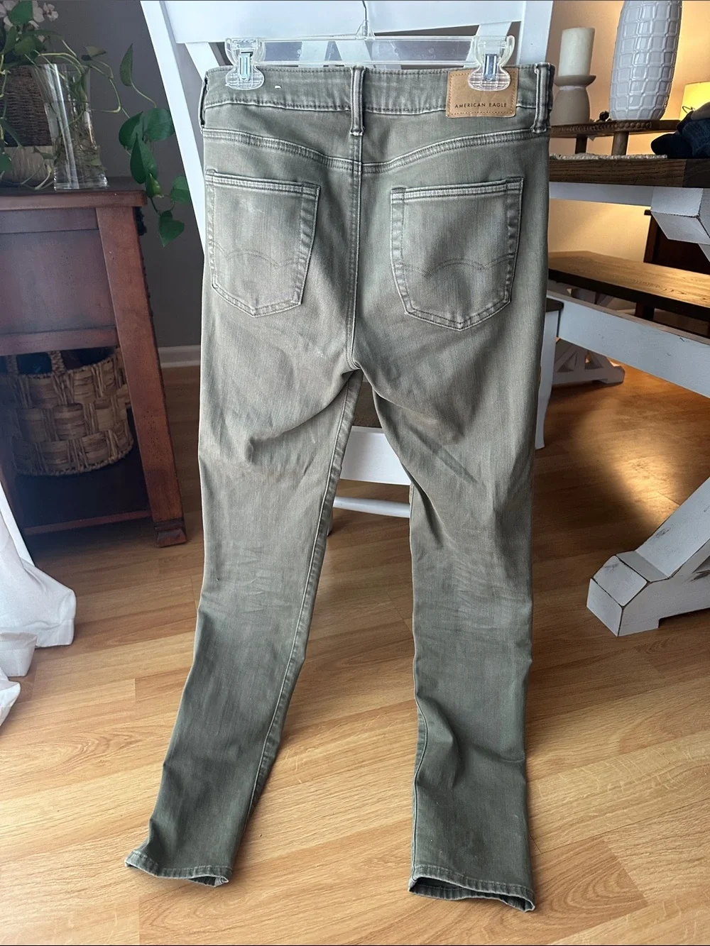 American Eagle Outfitters Olive Slim Men's Jeans